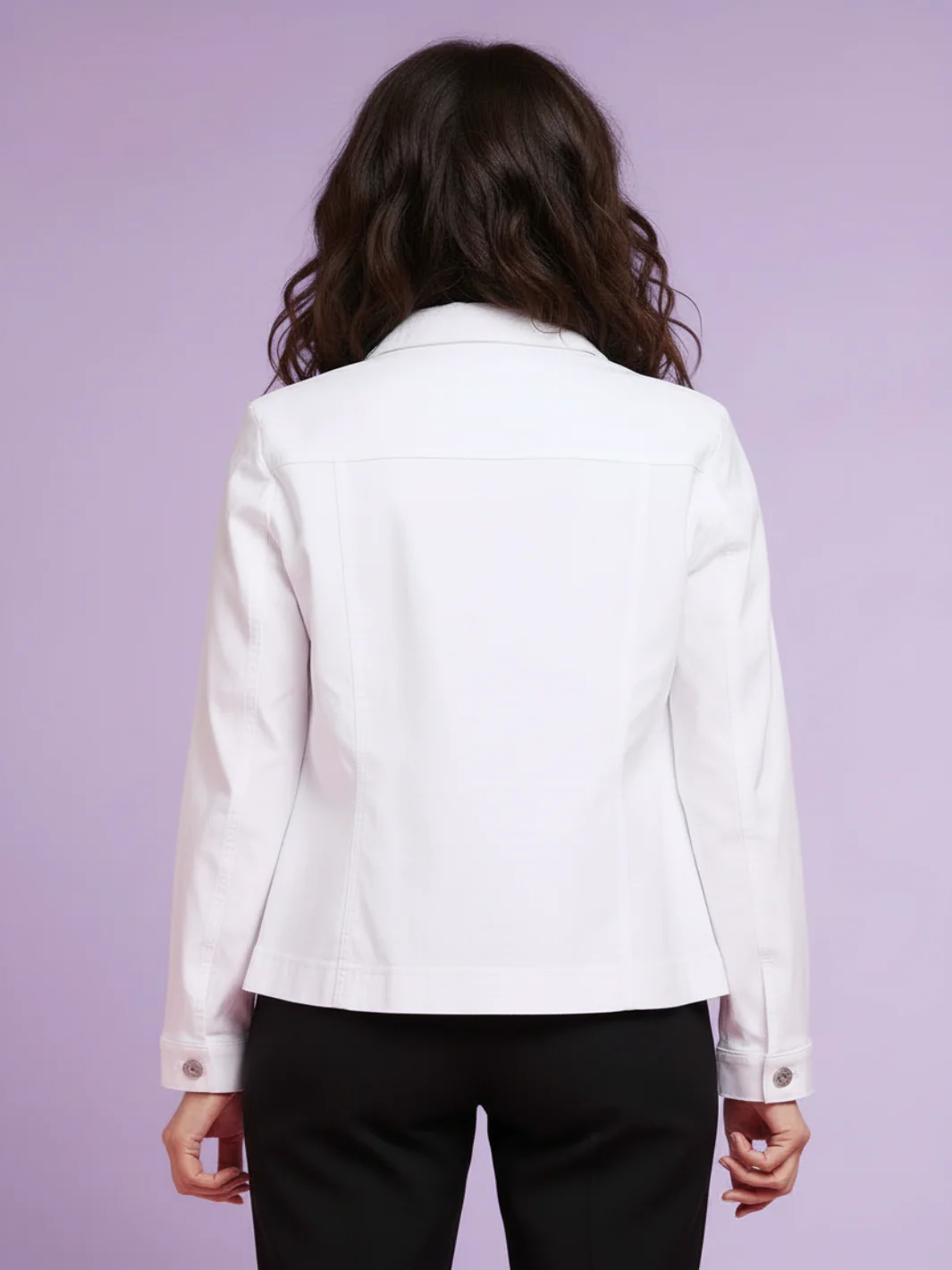 Robell Happy Jacket In White 57609 - Image 2