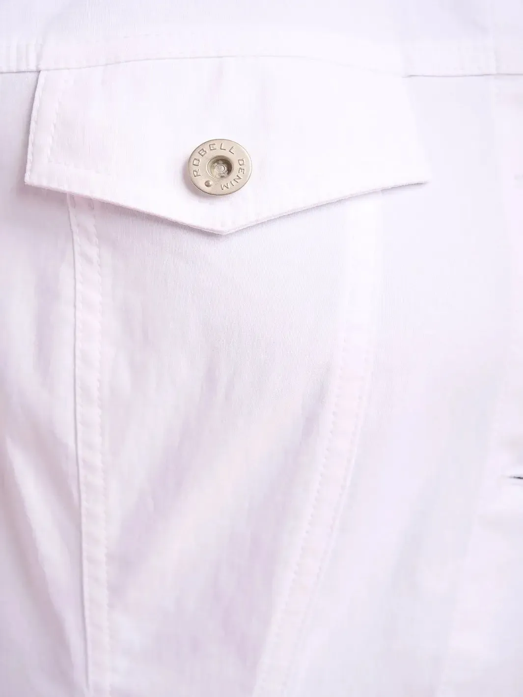 Robell Happy Jacket In White 57609 - Image 3