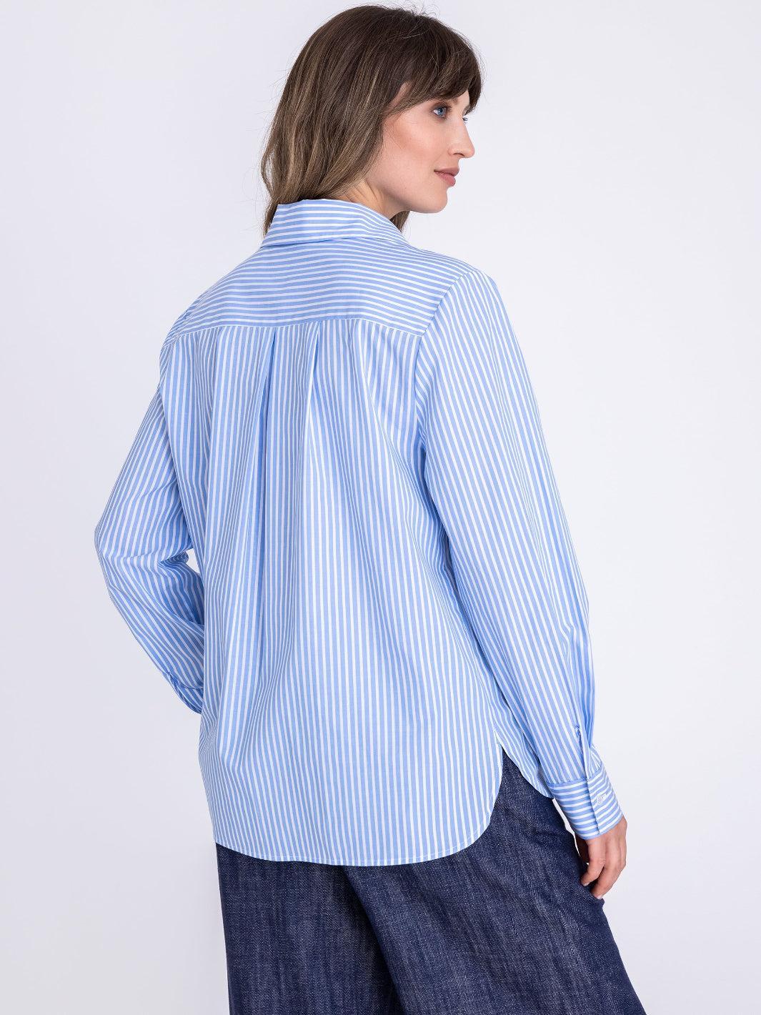 Tuzzi Striped Shirt In Blue 445154 - Image 4