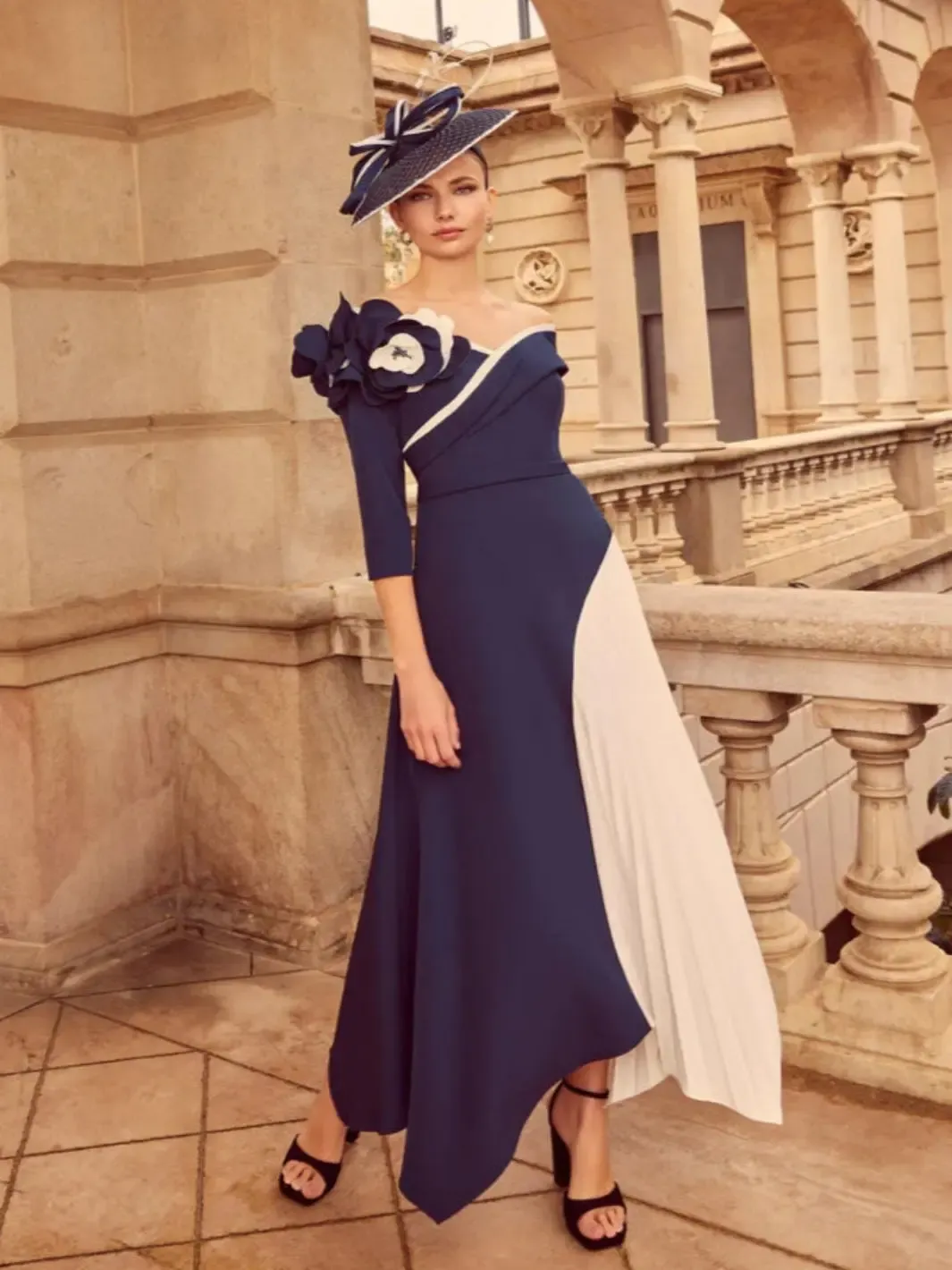 Veni Infantino 992502A In Navy / Ivory